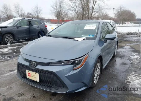 2020 Toyota Corolla Le from USA, damaged, VIN JTDEPRAE4LJ092065